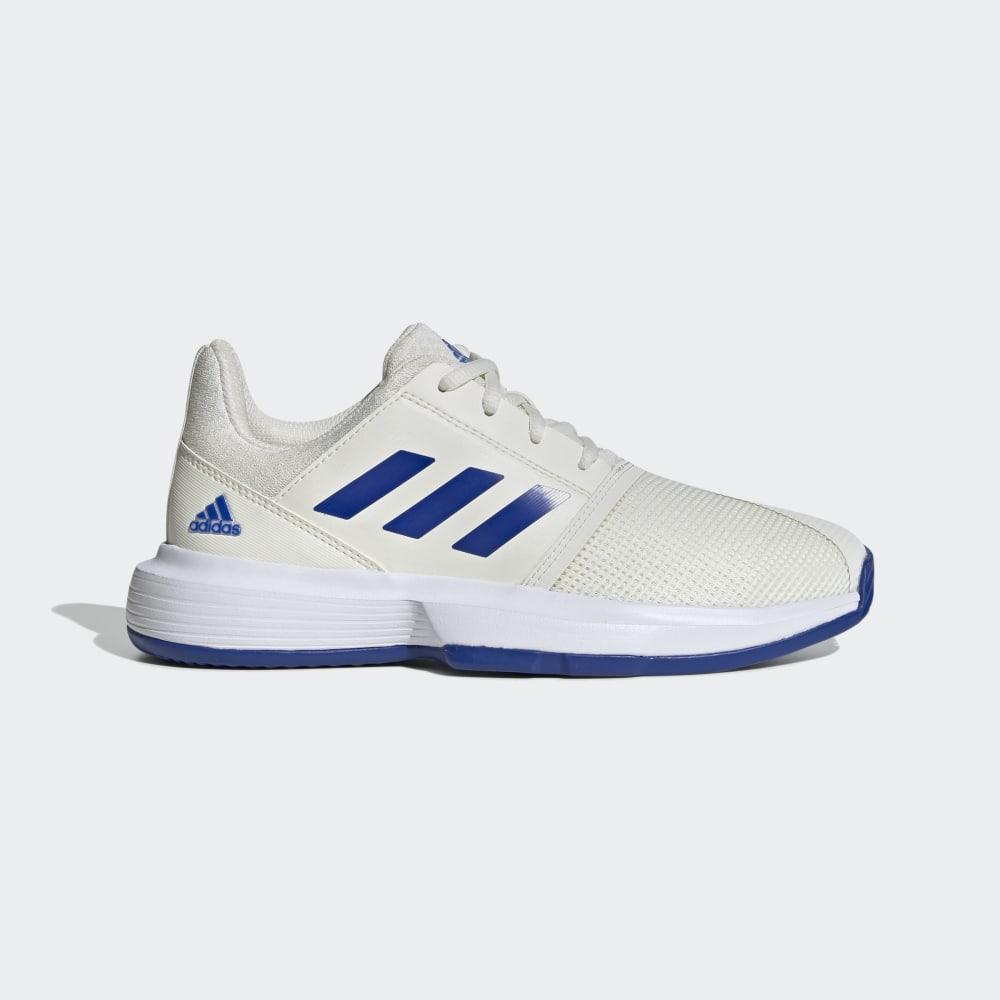 Pantofi Tenis Adidas CourtJam Fete Romania - Albi/Albastru Regal/Albi EH1104